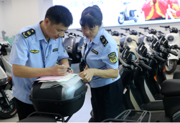 嚴查超標電動自行車，梧州市市場監(jiān)管局開展專項執(zhí)法行動